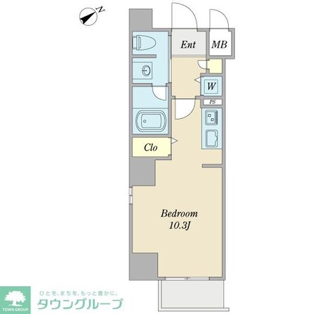 YZ Kimabuli(ワイズ キマブリ)の物件間取画像